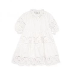 Sea Little Girl's & Girl's Patrizia Eyelet Dress For Kids
