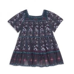Sea Little Girl's & Girl's Nadine Border Dress For Kids