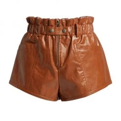 Sea Laurence Faux Leather Shorts Clay -Janie and Jack And Sea Sales 2022 unnamed file 954