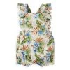 Janie And Jack Baby Girl's Floral Bubble Romper For Kids -Janie and Jack And Sea Sales 2022 unnamed file 96