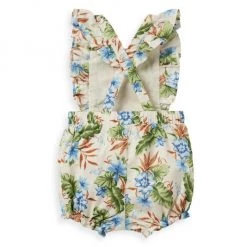 Janie And Jack Baby Girl's Floral Bubble Romper For Kids -Janie and Jack And Sea Sales 2022 unnamed file 97